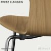 FRITZ HANSEN フリッツ・ハンセン GRAND PRIX グランプリチェア 3130 チェア ナチュラルウッド カラー：2色 ベースカラー：6色 デザイン：アルネ・ヤコブセン