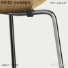 FRITZ HANSEN フリッツ・ハンセン GRAND PRIX グランプリチェア 3130 チェア ナチュラルウッド カラー：2色 ベースカラー：6色 デザイン：アルネ・ヤコブセン