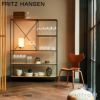 FRITZ HANSEN フリッツ・ハンセン GRAND PRIX グランプリチェア 3130 チェア ナチュラルウッド カラー：2色 ベースカラー：6色 デザイン：アルネ・ヤコブセン