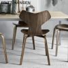 FRITZ HANSEN フリッツ・ハンセン GRAND PRIX グランプリチェア 4130 チェア ウッドレッグ ナチュラルウッド カラー：2色 デザイン：アルネ・ヤコブセン