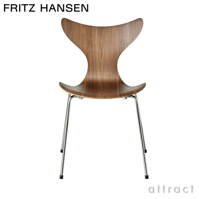 FRITZ HANSEN フリッツ・ハンセン LILY リリー 3108 チェア ナチュラルウッド カラー：ウォルナット デザイン：アルネ・ヤコブセン