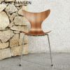 FRITZ HANSEN フリッツ・ハンセン LILY リリー 3108 チェア ナチュラルウッド カラー：ウォルナット デザイン：アルネ・ヤコブセン