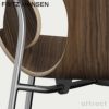 FRITZ HANSEN フリッツ・ハンセン LILY リリー 3208 アームチェア ナチュラルウッド カラー：ウォルナット デザイン：アルネ・ヤコブセン