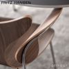 FRITZ HANSEN フリッツ・ハンセン LILY リリー 3208 アームチェア ナチュラルウッド カラー：ウォルナット デザイン：アルネ・ヤコブセン