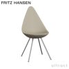 FRITZ HANSEN フリッツ・ハンセン DROP ドロップ 3110 チェア プラスチック カラー：6色 ベースカラー：5色 デザイン：アルネ・ヤコブセン