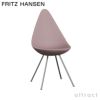 FRITZ HANSEN フリッツ・ハンセン DROP ドロップ 3110 チェア プラスチック カラー：6色 ベースカラー：5色 デザイン：アルネ・ヤコブセン