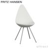 FRITZ HANSEN フリッツ・ハンセン DROP ドロップ 3110 チェア プラスチック カラー：6色 ベースカラー：5色 デザイン：アルネ・ヤコブセン