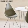 FRITZ HANSEN フリッツ・ハンセン DROP ドロップ 3110 チェア プラスチック カラー：6色 ベースカラー：5色 デザイン：アルネ・ヤコブセン