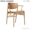 FRITZ HANSEN フリッツ・ハンセン N01 エヌゼロワン アームチェア 無垢材 カラー：3色 デザイン：nendo（佐藤 オオキ）