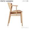 FRITZ HANSEN フリッツ・ハンセン N01 エヌゼロワン アームチェア 無垢材 カラー：3色 デザイン：nendo（佐藤 オオキ）