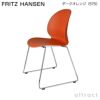 FRITZ HANSEN フリッツ・ハンセン N02 RECYCLE リサイクル チェア 再生プラスチック スレッド脚 カラー：7色 ベース：クローム仕上げ デザイン：nendo（佐藤 オオキ）