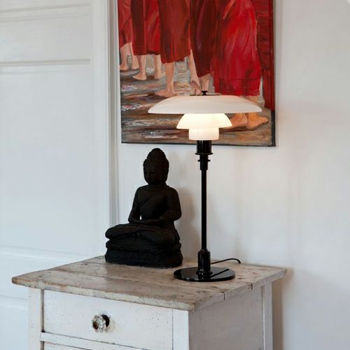 Louis Poulsen ルイスポールセン PH 3/2 Table テーブルランプ スタンドライト Φ290mm カラー：ブラック・メタライズド デザイン：ポール・ヘニングセン