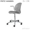 FRITZ HANSEN フリッツ・ハンセン N02 RECYCLE リサイクル アームチェア 再生プラスチック カラー：7色 デザイン：nendo（佐藤 オオキ） （シート高さ調整機能 42-55cm・回転機能・キャスター付き）