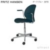 FRITZ HANSEN フリッツ・ハンセン N02 RECYCLE リサイクル アームチェア 再生プラスチック カラー：7色 デザイン：nendo（佐藤 オオキ） （シート高さ調整機能 42-55cm・回転機能・キャスター付き）