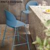 FRITZ HANSEN フリッツ・ハンセン N02 RECYCLE リサイクル カウンタースツール 再生プラスチック カラー：7色 ベース：クローム仕上げ デザイン：nendo（佐藤 オオキ） 