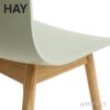 HAY ヘイ About A Chair アバウト ア チェア AAC 12 ver 2.0 アームレスチェア カラー：16色 ベース：オーク（ウォーターラッカー 水性塗装） デザイン：ヒー・ウェリング