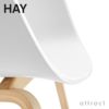 HAY ヘイ About A Chair アバウト ア チェア AAC 22 ver 2.0 アームチェア カラー：16色 ベース：オーク（ウォーターラッカー 水性塗装） デザイン：ヒー・ウェリング