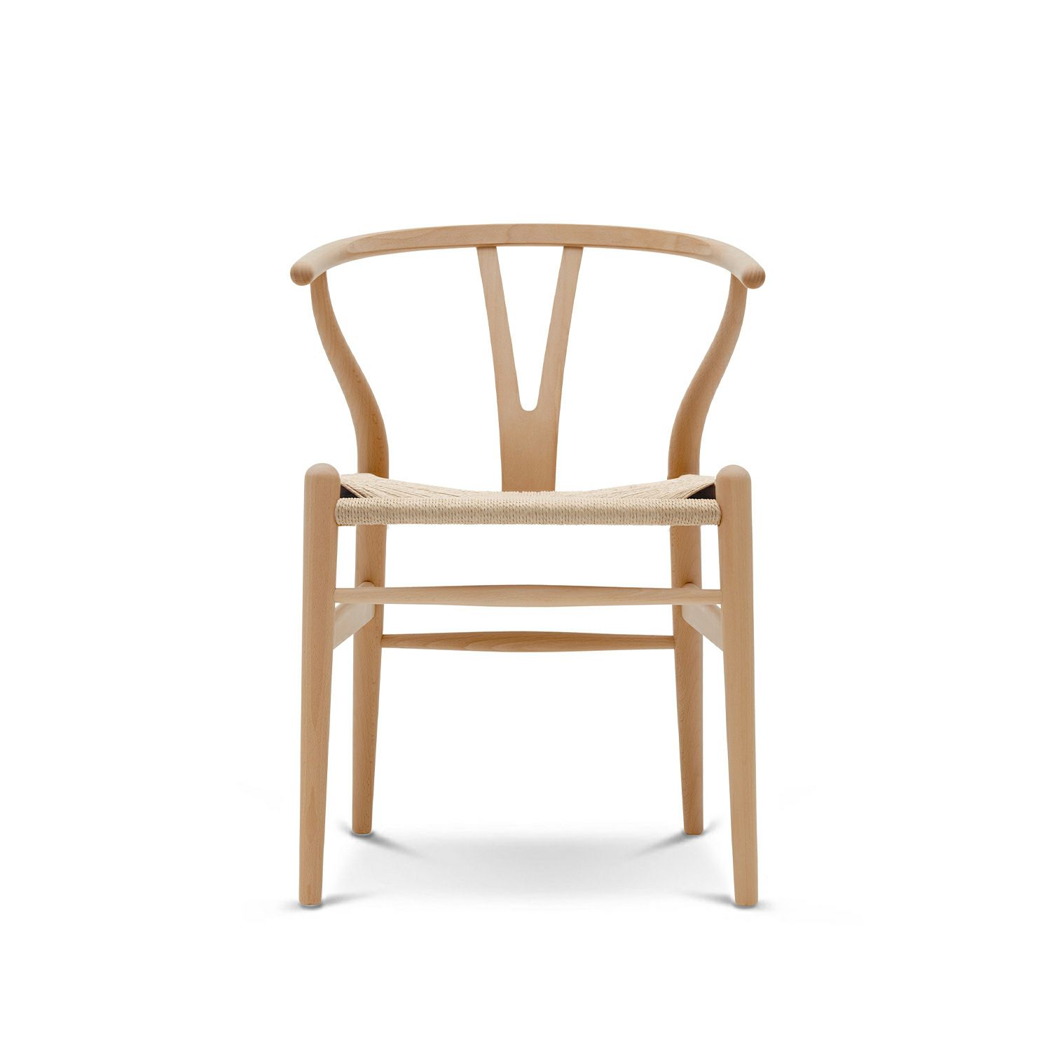 CH24 Yチェア （ワイチェア） ビーチ （クリアラッカー） ナチュラルペーパーコード Carl Hansen & Son カール・ハンセン＆サン デザイン：ハンス・J・ウェグナー