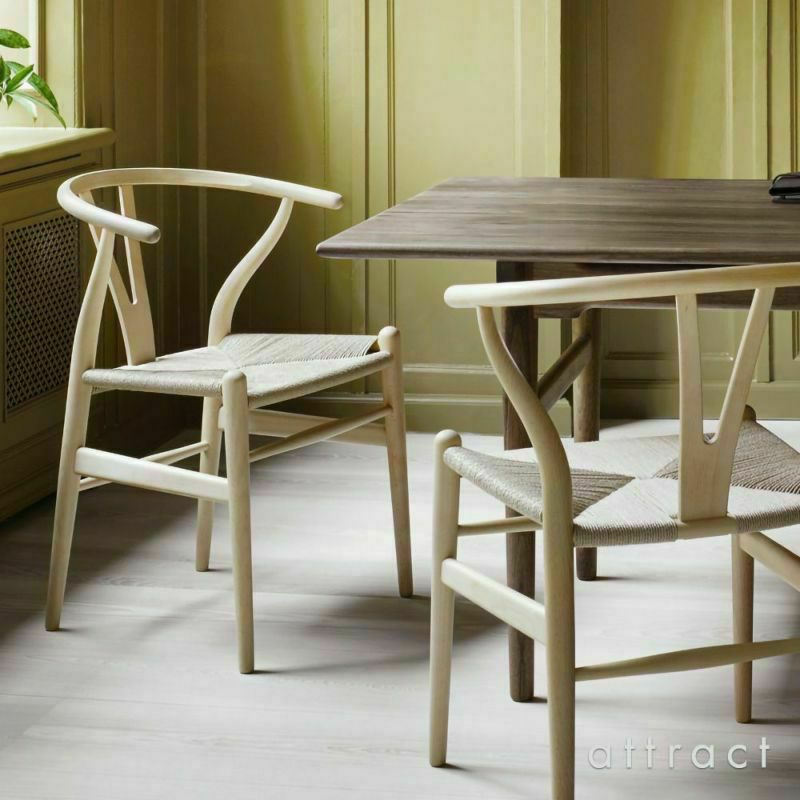 CH24 Yチェア （ワイチェア） ビーチ （クリアラッカー） ナチュラルペーパーコード Carl Hansen & Son カール・ハンセン＆サン デザイン：ハンス・J・ウェグナー