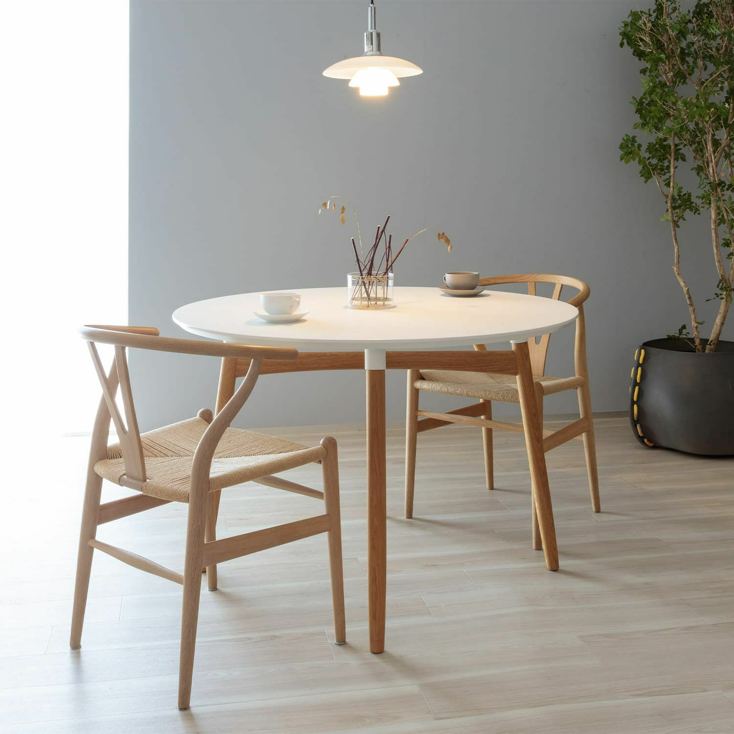 CH24 Yチェア （ワイチェア） ビーチ （オイルフィニッシュ） ブラックペーパーコード Carl Hansen & Son カール・ハンセン＆サン デザイン：ハンス・J・ウェグナー