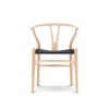 Carl Hansen & Son カール・ハンセン＆サン CH24 Yチェア ビーチ （ソープフィニッシュ） 座：ブラックペーパーコード デザイン：ハンス・J・ウェグナー