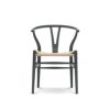 Carl Hansen & Son カール・ハンセン＆サン CH24 SOFT CHS COLOR Yチェア ソフト ビーチ （マット仕上げ） ソフトカラー：アンスラサイトグレー 座：ナチュラルペーパーコード デザイン：ハンス・J・ウェグナー