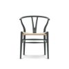 Carl Hansen & Son カール・ハンセン＆サン CH24 SOFT CHS COLOR Yチェア ソフト ビーチ （マット仕上げ） ソフトカラー：アンスラサイトグレー 座：ナチュラルペーパーコード デザイン：ハンス・J・ウェグナー