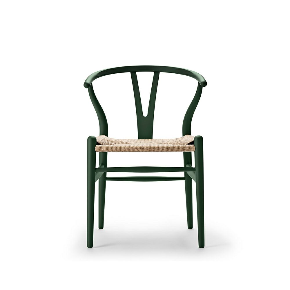 Carl Hansen & Son カール・ハンセン＆サン CH24 SOFT CHS COLOR Yチェア ソフト ビーチ （マット仕上げ） ソフトカラー：グリーン 座：ナチュラルペーパーコード デザイン：ハンス・J・ウェグナー