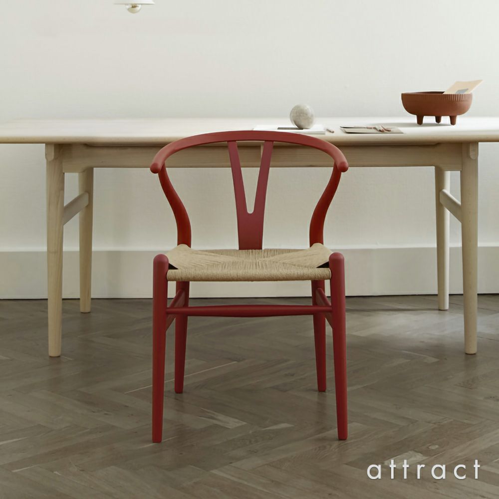 Carl Hansen & Son カール・ハンセン＆サン CH24 SOFT CHS COLOR Yチェア ソフト ビーチ （マット仕上げ） ソフトカラー：レッドブラウン 座：ナチュラルペーパーコード デザイン：ハンス・J・ウェグナー