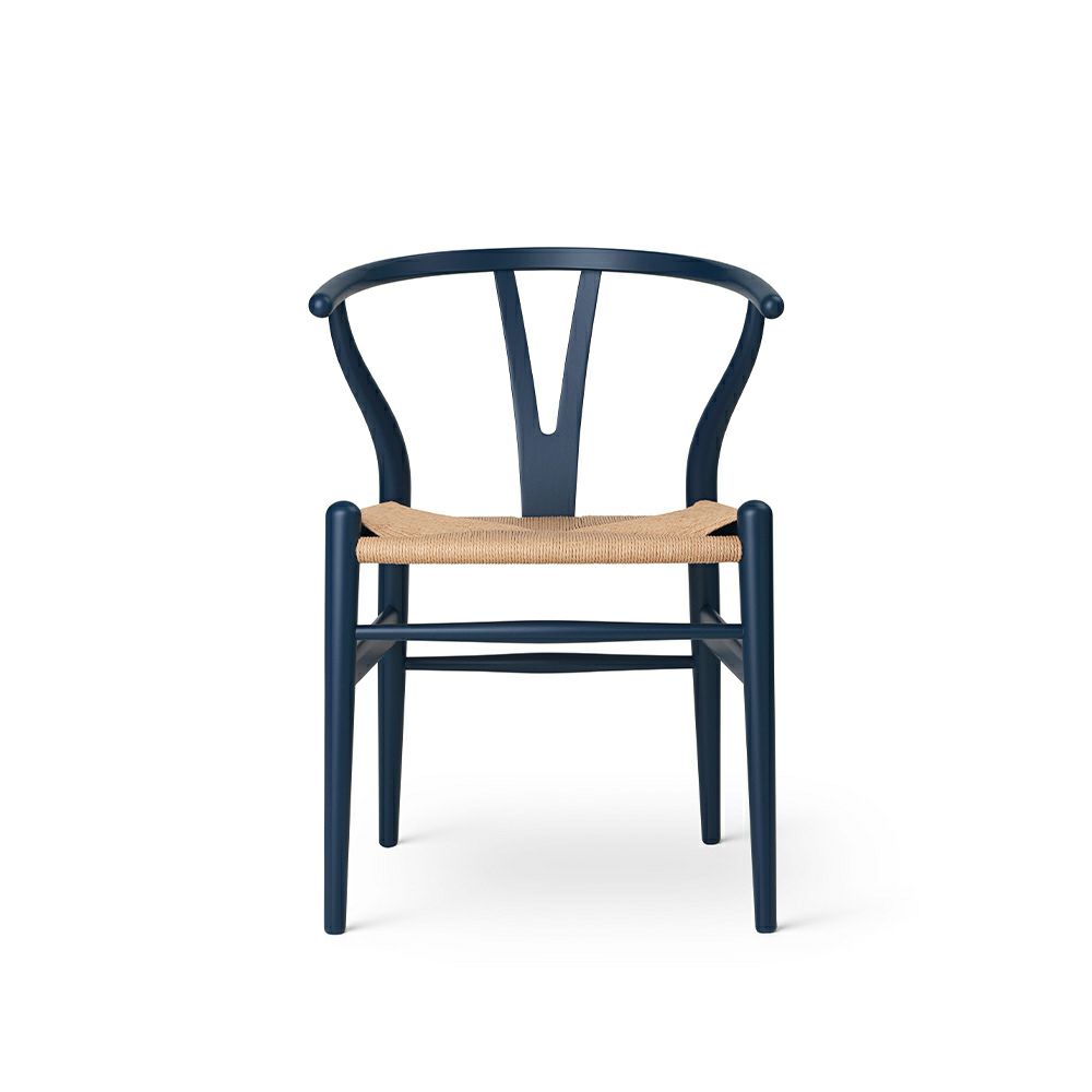 Carl Hansen & Son カール・ハンセン＆サン CH24 SOFT CHS COLOR Yチェア ソフト ビーチ （マット仕上げ） ソフトカラー：ブルー 座：ナチュラルペーパーコード デザイン：ハンス・J・ウェグナー