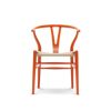 Carl Hansen & Son カール・ハンセン＆サン CH24 SOFT CHS COLOR Yチェア ソフト ビーチ （マット仕上げ） ソフトカラー：オレンジレッド 座：ナチュラルペーパーコード デザイン：ハンス・J・ウェグナー