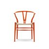 Carl Hansen & Son カール・ハンセン＆サン CH24 SOFT CHS COLOR Yチェア ソフト ビーチ （マット仕上げ） ソフトカラー：オレンジレッド 座：ナチュラルペーパーコード デザイン：ハンス・J・ウェグナー