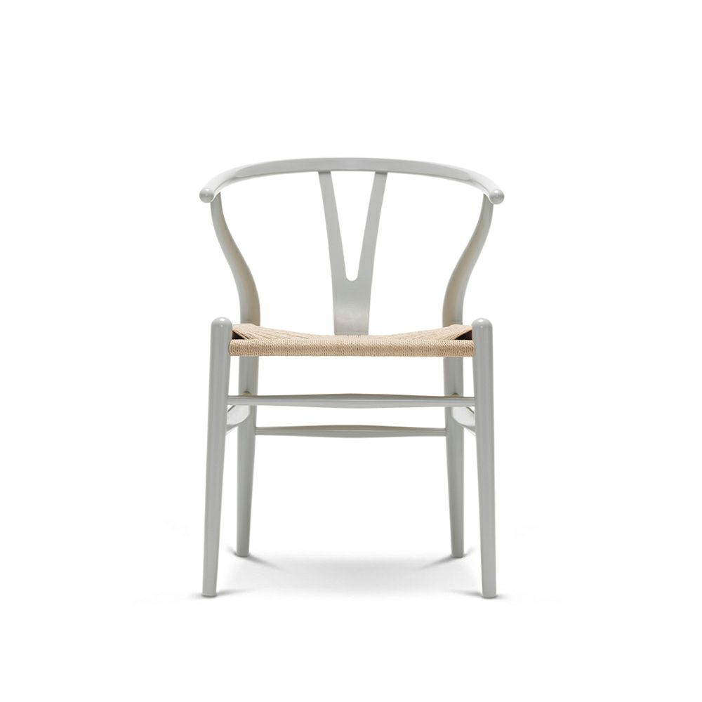 Carl Hansen & Son カール・ハンセン＆サン CH24 SOFT CHS COLOR Yチェア ソフト ビーチ （マット仕上げ） ソフトカラー：シルバーグレー 座：ナチュラルペーパーコード デザイン：ハンス・J・ウェグナー