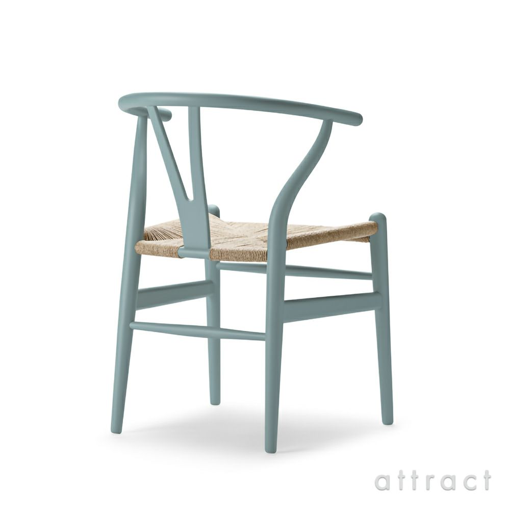 Carl Hansen & Son カール・ハンセン＆サン CH24 SOFT BY ILSE CRAWFORD Yチェア ソフト イルス・クロフォード ビーチ （マット仕上げ） ソフトカラー：ピューター 座：ナチュラルペーパーコード デザイン：ハンス・J・ウェグナー