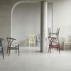 Carl Hansen & Son カール・ハンセン＆サン CH24 SOFT BY ILSE CRAWFORD Yチェア ソフト イルス・クロフォード ビーチ （マット仕上げ） ソフトカラー：ピューター 座：ナチュラルペーパーコード デザイン：ハンス・J・ウェグナー