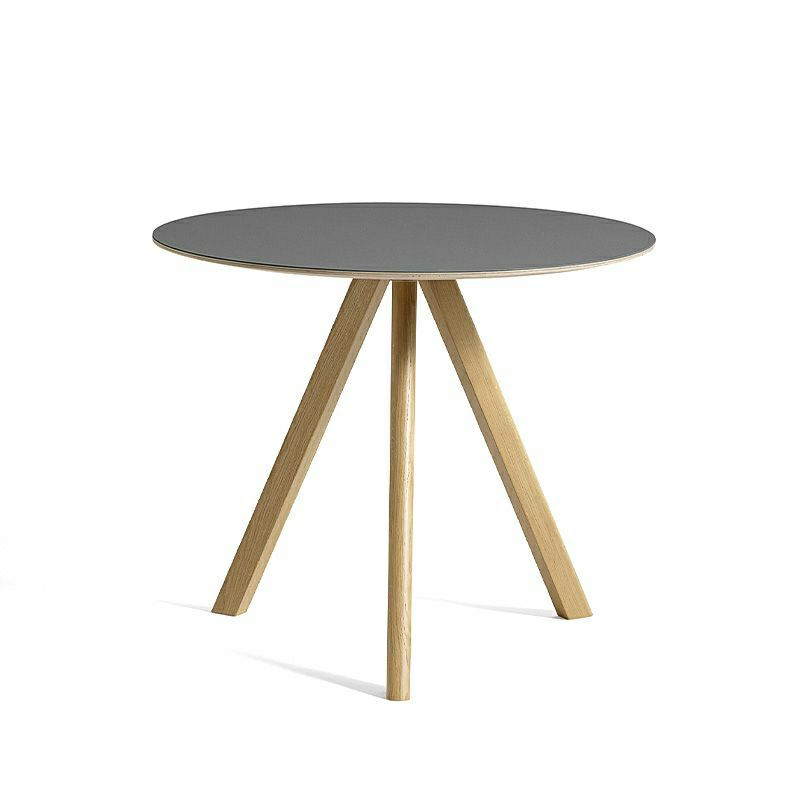 HAY ヘイ Copenhague コペンハーグ CPH 20 ラウンドテーブル Φ90cm カラー：6色 ベース：オーク（ウォーターラッカー 水性塗装） デザイン：ロナン＆エルワン・ブルレック