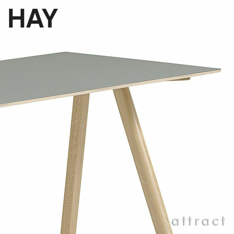 HAY ヘイ Copenhague コペンハーグ CPH 90 デスク W130×65cm カラー：全7色 ベース：オーク（ウォーターラッカー 水性塗装） デザイン：ロナン＆エルワン・ブルレック