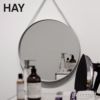 HAY ヘイ Strap Mirror No.2 ストラップミラー 70cm ウォールミラー 鏡 壁掛け鏡 丸型 ラウンドミラー カラー：4色 デザイン：HAY