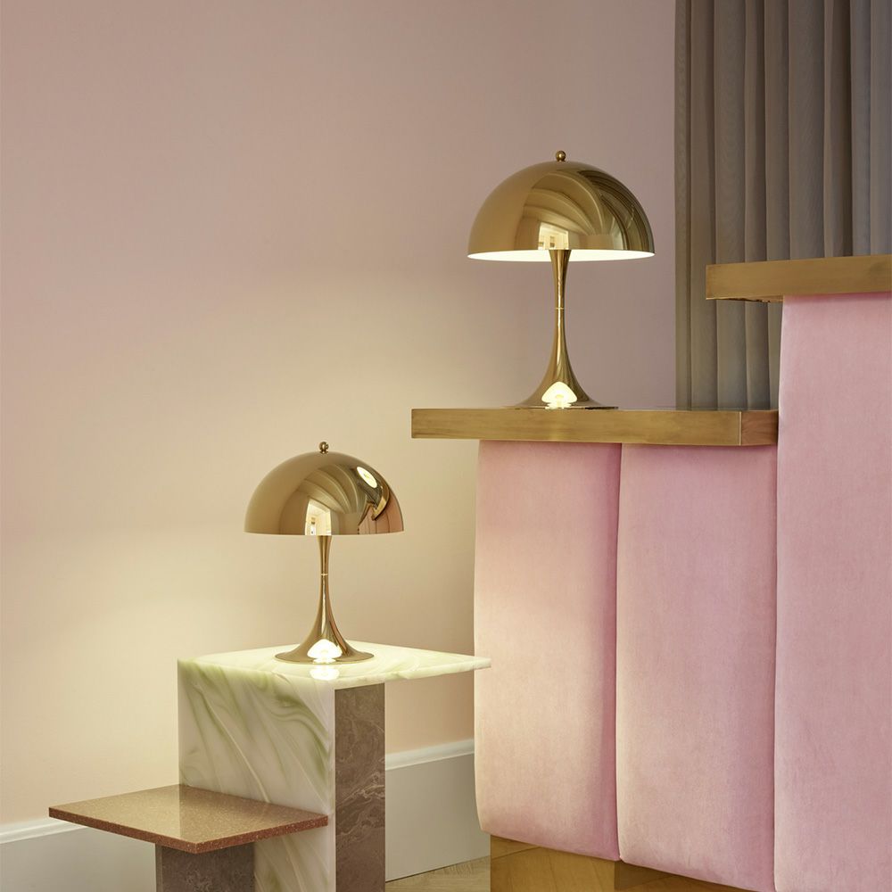 Louis Poulsen ルイスポールセン Panthella 250 Table パンテラ 250 テーブル テーブルランプ カラー：オパール・ホワイト デザイン：ヴェルナー・パントン