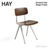 HAY ヘイ Result Chair リザルト チェア アームレス サイドチェア 椅子 スチール オーク カラー：2色 デザイン：フリソ・クラマー&ウィム・リートフェルト