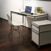 USM ユーエスエム USMハラー テーブル サイズ：W1250×D600×H740mm カラー：パールグレーラミネート 日本限定サイズ 奥行60cm