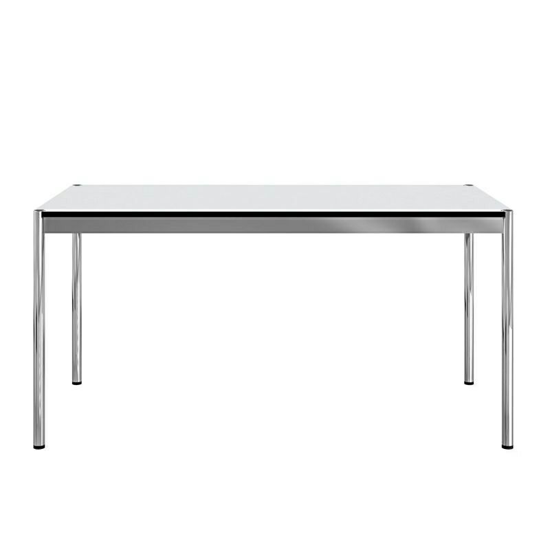 USM ユーエスエム USMハラー テーブル サイズ：W1500×D750×H740mm カラー：パールグレーラミネート