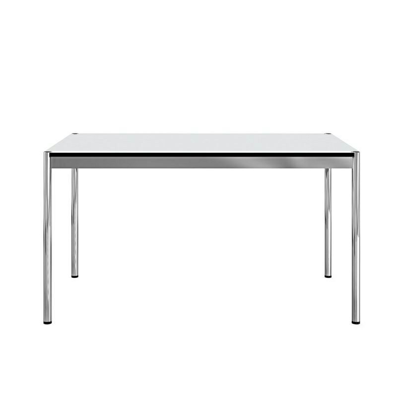 USM ユーエスエム USMハラー テーブル サイズ：W1250×D750×H740mm カラー：パールグレーラミネート