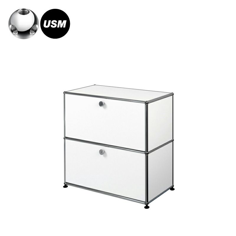 USM ユーエスエム USMハラー サイドボード （ドロップダウンドアx2） サイズ：W773×D373×H740mm