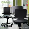 Wilkhahn ウィルクハーン ON. オン Swivel Chair スウィーベルチェア ミドルバック アームチェア 174/7 張地：ファイバーフレックス シルバーフレーム×ポリアミドベース