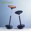 Wilkhahn ウィルクハーン Stitz. スティッツ Half Seating Chair ハーフシーティング チェア 座面：レザー 201 2 ガスリフト上下昇降 360°回転 カウンター スツール チェア