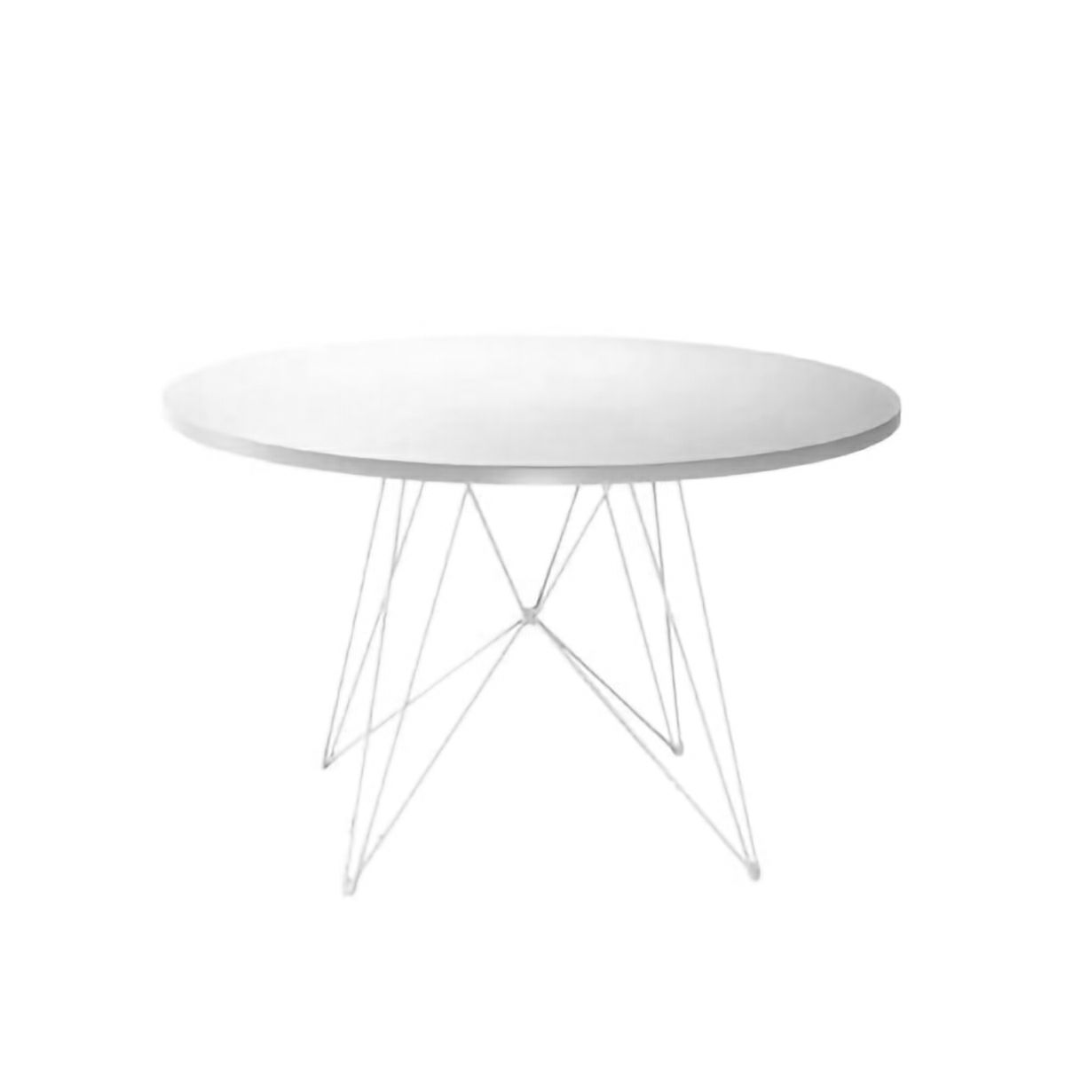 MAGIS マジス Tavolo XZ3 タヴォロ ダイニングテーブル 直径：120cm 天板カラー：2色 フレームカラー：3色 デザイン：Studio Techno Magis