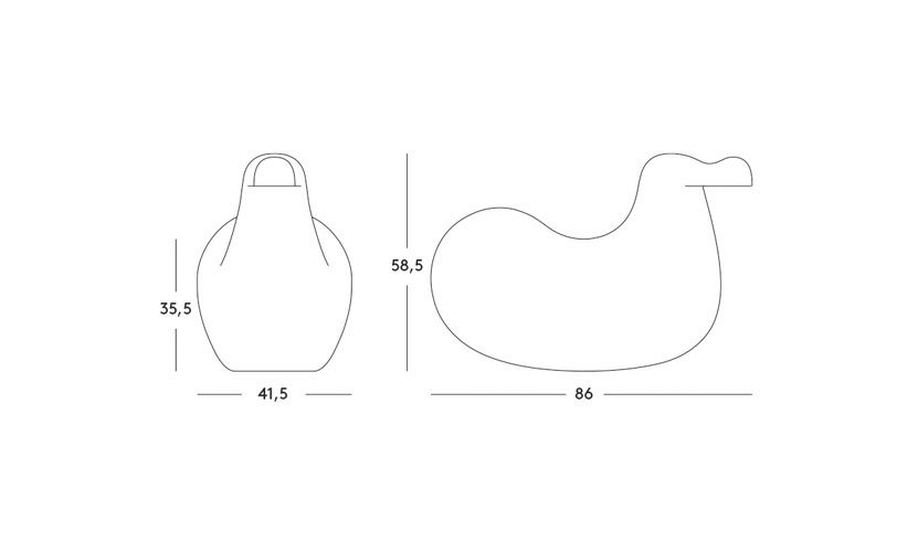 MAGIS マジス me too collection ミートゥー コレクション DODO ドードー ロッキングチェア MT180 カラー：4色 デザイン：オイヴァ・トイッカ