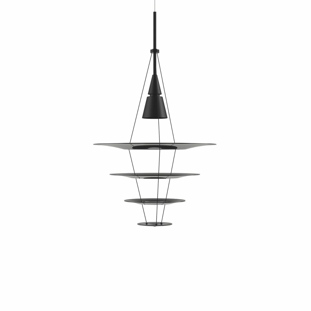 Louis Poulsen ルイスポールセン Enigma 425 エニグマ 425 Pendant Light ペンダント ライト カラー：ブラック デザイン：内山 章一