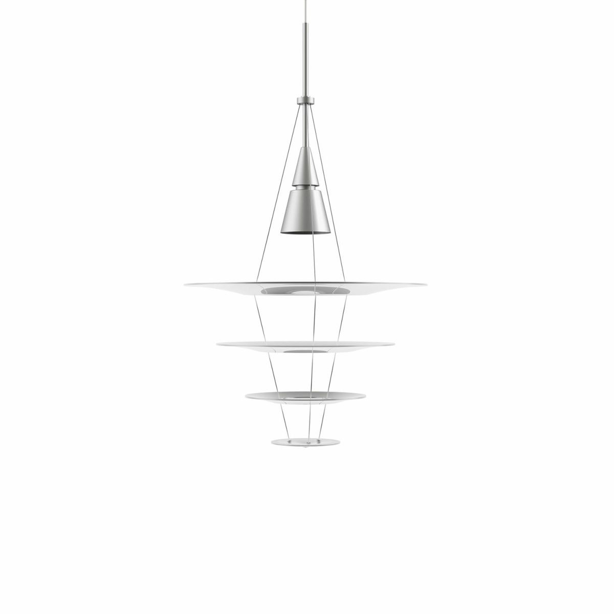 Louis Poulsen ルイスポールセン Enigma 425 エニグマ 425 Pendant Light ペンダント ライト カラー：ホワイト デザイン：内山 章一